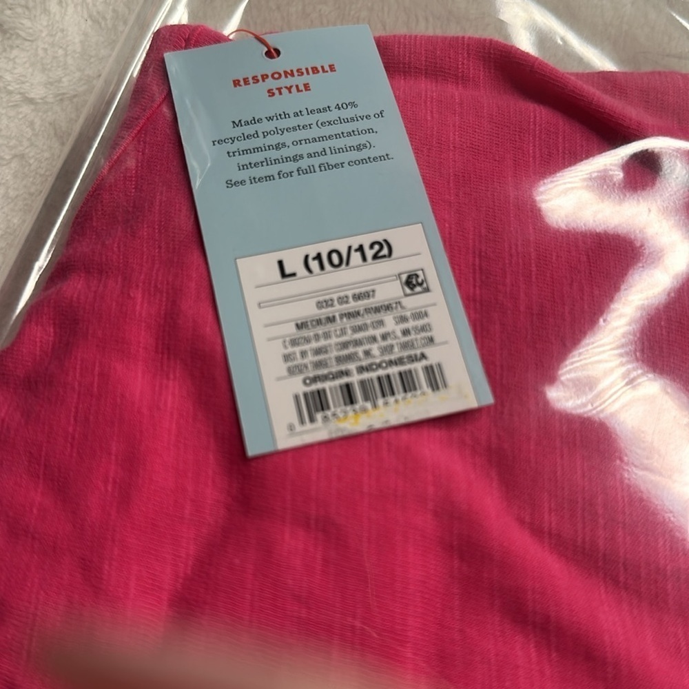 Cat & Jack Girl's Summer Top Tank Pink Soft in multiple sizes choose tour size - Picture 8 of 10
